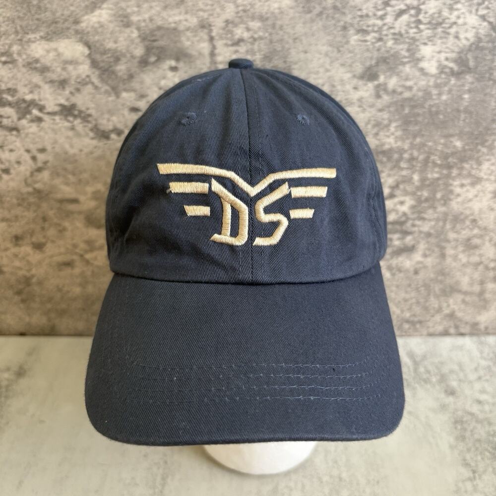 Dubey & Schaldenbrand Strapback Hat Blue Baseball Cap Embroidered Blue Unisex